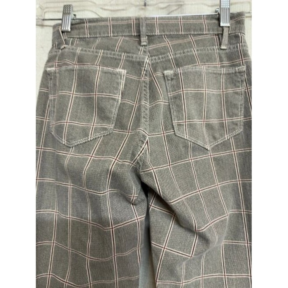 FRAME Sz 25 Le High Skinny Ankle Gray Plaid Denim Jeans Pants womens $228 - Picture 3 of 11